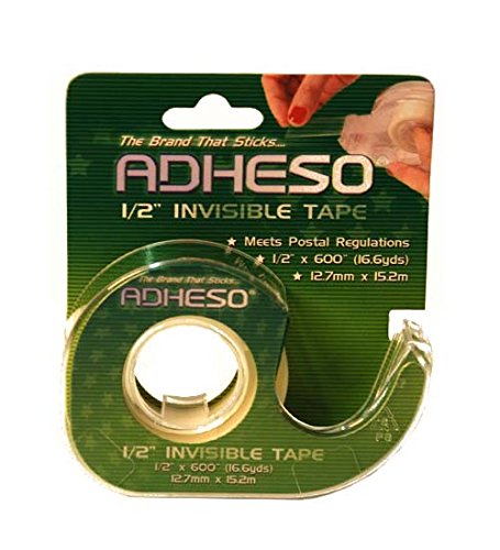0 5 X 600 Invisible Tape W Dispenser Case Of 24