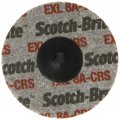 Scotch-brite Roloc Exl Unitized Wheel Tr Aluminum Oxide 15100 Rpm 3 Diameter 8a Coarse Grit Pack Of 1