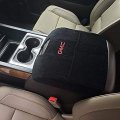 Official Gmc Embroidered Center Console Cover Designed For All Sierra Bucket Seat Models Only The Years 2014-2024 With Fixed