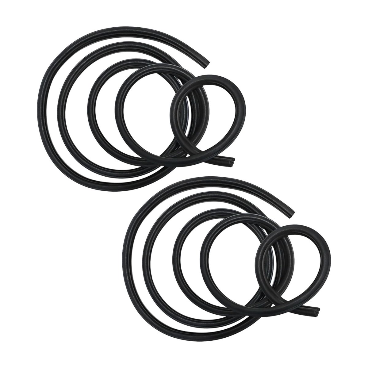 Rear Left And Right Door Weatherstrip Seal For Lincoln Navigator 2007 2017 Ford Expedition Replaces 7l1z78253a10a Fo1590112