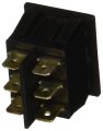 Rv Designer S471 Rocker Switch 5 Amp Momentary On Off Dpdt Black Dc Electrical