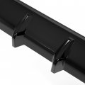 Hecasa Rear Diffuser For 2019-2022 Toyota Corolla Auris Hatchback Bumper Lip Spoiler Splitter Abs Plastic Painted Black