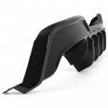 Hecasa Rear Diffuser Compatible With 2019-2022 Toyota Corolla Auris Hatchback Bumper Lip Spoiler Splitter Abs Plastic Painted