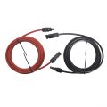 5ft Solar Panel Extension Cable Wire 10awg With Female And Male Connector Black Red 