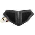 Motorcycle Led Taillight 1pc Smoky Lens Tail Light High Brightness Turn Signal Fit For Ducati 848 2008-2014 1098 2007-2013 1198