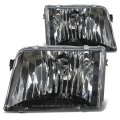Auto Dynasty Oe Style Black Housing Headlight Head Lamps Tool Kit For Ford Ranger 93-97