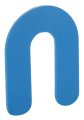 Crl Blue 1 16 X 2 Plastic Horseshoe Shims Pack Of 100 