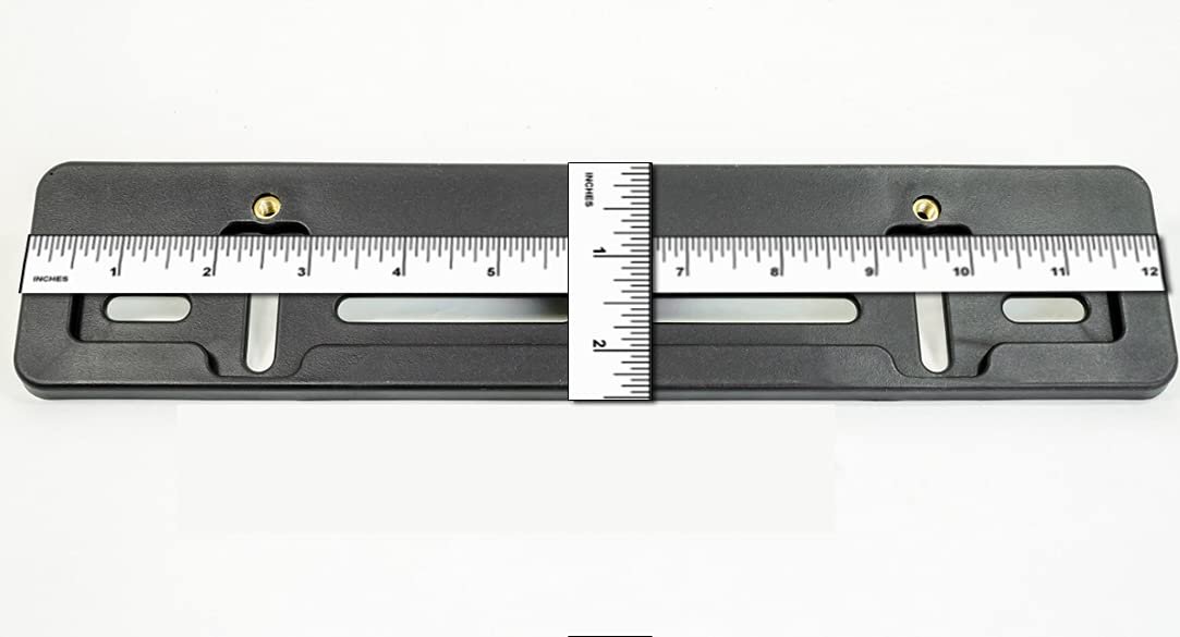 Front License Plate Bracket For Buick All Models 2 Pack Flat Bumper Mounting Kit 5 In X 12 Holder With Screws And Bolts Black