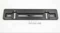 Front License Plate Bracket For Buick All Models 2 Pack Flat Bumper Mounting Kit 5 In X 12 Holder With Screws And Bolts Black