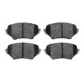 Disc Brake Pads For Mazda Mx-5 Miata 2006 To 2015 Low Metallic Friction Mechanical Pad Wear Sensor 2 3 Inner Height 4 84 In 