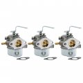 3 Pcs High Performance Carburetor Fits 640260a 640260 640260b Hm90 Hm85 Hm80 Lh318xa Ultra-durable Generator Rebuild Carb 