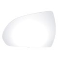 Car Rearview Left Driver Side Mirror Glass Replacement W Backing Plate Non-heated White For Hyundai Elantra 2017 2018 