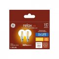 Ge Relax 40-watt Eq Soft White Dimmable Globe Light Bulb 2-pack