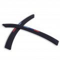 Runmade Car Wheel Wells Fender Eyebrow Edge Trim Protector Rubber Strips Side Bumper Protection Guard Anti-scratch Corner Pad