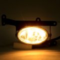 Ecotric Fog Lights Compatible With 2006-2008 Honda Civic 2dr Coupe Driving Lamps W Switch Bulbs Harness Kit Clear Lens Pair