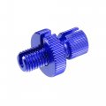 X Autohaux 6 Pcs M10 Brake Clutch Cable Line Adjuster Screw Adjusting Bolt With Slotted For Motorcycle Bike Scooter Aluminum