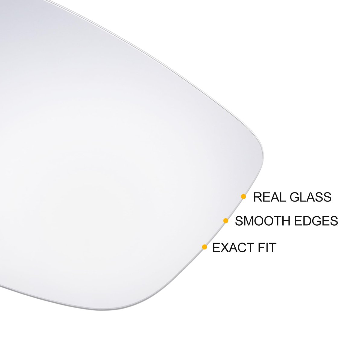 Heated Side Mirror Glass Replacement With Backing Plate For Mazda Cx 3 2016 2020 And 5 2015 Pair Left Right 7 28 In Diagonal