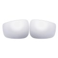Pair Car Rearview Left Right Side Mirror Glass Replacement W Backing Plate Heated For Mazda Cx-3 2016-2020 Cx-5 2015-2016 
