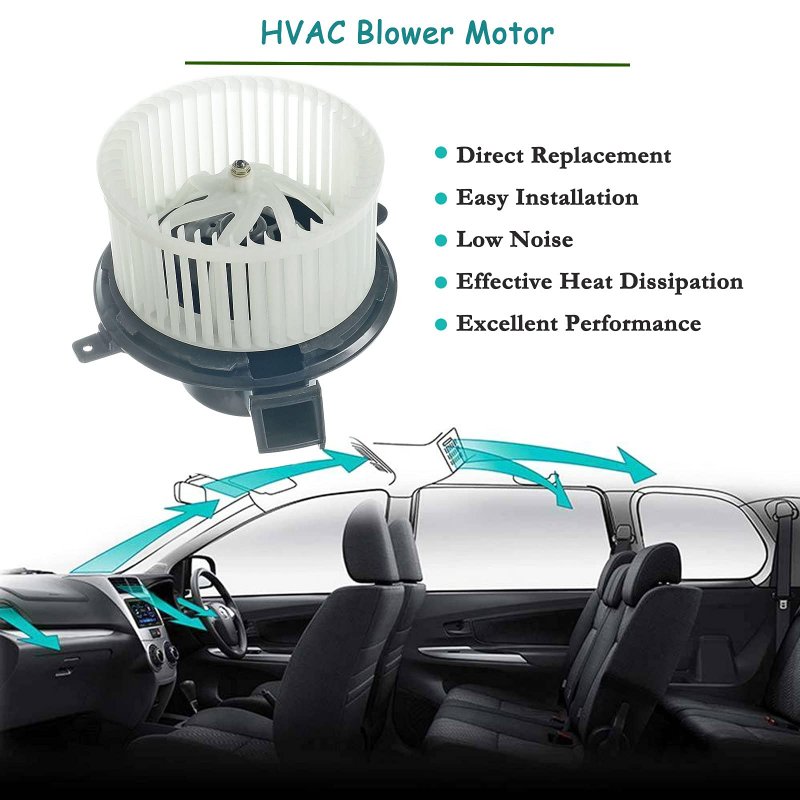 Front Ac Heater Blower Motor For Chevrolet Silverado 1500 Gmc Sierra Buick Enclave Saturn Outlook Without Automatic Temperature