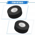 Vekauto 2 Pcs Muffler Tape 1 Inch X 50 Ft Self Adhesive Exhaust Wrap Universal For Automobile Electrical Harness Noise