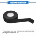 Vekauto 2 Pcs Muffler Tape 1 Inch X 50 Ft Self Adhesive Exhaust Wrap Universal For Automobile Electrical Harness Noise