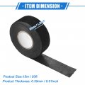 Vekauto 2 Pcs Muffler Tape 1 Inch X 50 Ft Self Adhesive Exhaust Wrap Universal For Automobile Electrical Harness Noise