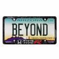 Ipick Image For Honda Civic Type-r Real Composite Black Forged Carbon Fiber 50 States License Plate Frame