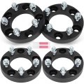 5x4 To 5 Wheel Adapters 1 In Thickness 87 1mm Bore For Chevrolet Corvette Blazer Camaro S10 Firebird Xlr 12x1 5 Thread 4 Piece 