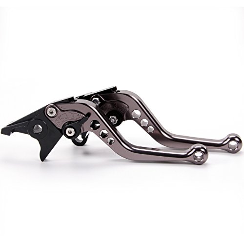 Short Grey Brake Clutch Levers For Honda Msx 125 Grom 2014-2017 Cb400f Cb400r 2013-2015 Cbr500r Cb500f X 2013-2016 Cbr250r