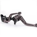 Short Grey Brake Clutch Levers For Honda Msx 125 Grom 2014-2017 Cb400f Cb400r 2013-2015 Cbr500r Cb500f X 2013-2016 Cbr250r