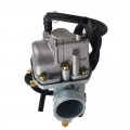 Silver Carburetor And Throttle Cable For Kawasaki Bayou 220 Klf220a 1988 2002 250 Klf250a 2003 2011