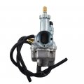 Silver Carburetor And Throttle Cable For Kawasaki Bayou 220 Klf220a 1988 2002 250 Klf250a 2003 2011