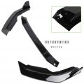 Ocpty 3pcs Car Front Bumper Spoiler Lip Fit For 2020 Nissan Slyphy Sentra Automotive Splitter Kits