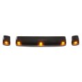 Hecasa Led Roof Marker Lights For 2015-2019 Chevy Chevrolet Silverado Sierra 2500 Hd 3500 Cab Top Clearance Running Amber Light 