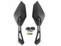 2x Motorcycle Side Mirror Motorbike Rear View Left Right Mirrors Fit For Kwasaki Z1000 Z750 Er-6n Kle650 Versys650 Er-4n