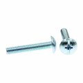 Prime-line Machine Screw Truss Head Slotted Phillips Combo 1 4 In-20 X 1-1 2 In Zinc Plated Steel Pack Of 100