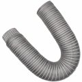 Supplying Demand V330 Flexible Dryer Vent Air Duct Pipe Pro Crimped One End Class 0 4 Inch X 8 Feet 