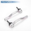 2pcs Front Outer Tie Rod Ends Kit Suspension Steering End For Lexus Ct200h 11-17 2011-2017 Drag Link No 4504649225 4504749165