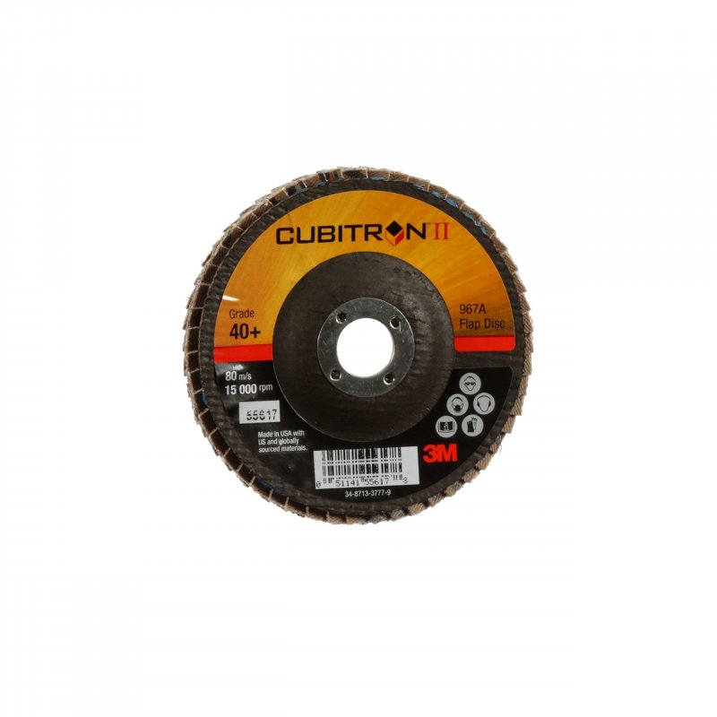 3m Flap Disc 967a 60 Grit Ceramic Precision Shaped Grain Type 29 Angle Grinder Metal Grinding 4 X 5 8 Arbor Hole Pack Of 10