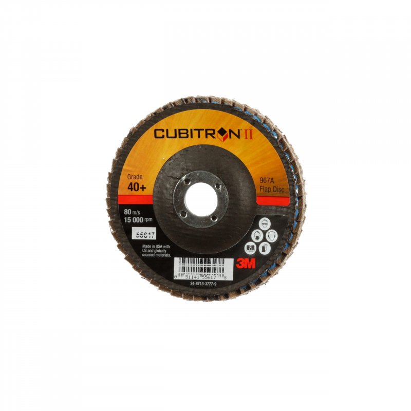 3m Flap Disc 967a 60 Grit Ceramic Precision Shaped Grain Type 29 Angle Grinder Metal Grinding 4 X 5 8 Arbor Hole Pack Of 10