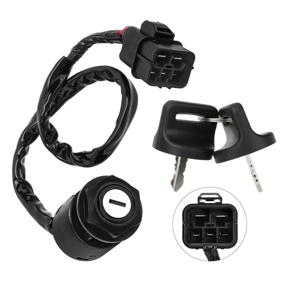 Ignition Key Switch For Honda Pioneer 1000 Sxs1000m 2016 2023 Part Number 35100-hl4-a01 35100-hl4-ak1