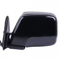 Ocpty Black Driver Side View Mirror Fit For 1996-1998 Lx4501991-1997 Land Cruiser Manual Folding Non-heated Smooth