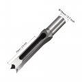 Uxcell Square Hole Drill Bits For Wood 15mm X 215mm Mortising Chisel Bit Auger Cutter Tool Woodworking Carpentry Drilling
