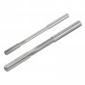 Uxcell 5mm And 7mm Chucking Reamer Set H7 Lathe Machine 6 Straight Flutes Round Shank Milling Cutting Tool For Metal