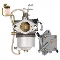 Hifrom Carburetor Fuel Pump Compatible With Yamaha G16 G20 Drive Gas Golf Cart 1996-2002 4 Cycle Engine Replaces Jn6-14101-00 