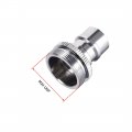 Uxcell Brass Faucet Tap Quick Connector M24 Unf Male Thread Hose Pipe Socket Adapter Fitting For Dishwasher Washing Machine