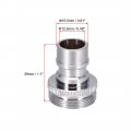 Uxcell Brass Faucet Tap Quick Connector M24 Unf Male Thread Hose Pipe Socket Adapter Fitting For Dishwasher Washing Machine