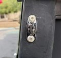 Set Of Ten Black Turn Button Fastener Soft Top Canvas Retainer Twist Clip With Rivets For Hmmwv Humvee M998 Universal Military