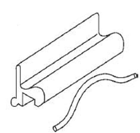 Sliding Window Latch And Pull With Spring Plastic Black 1-31 32 In