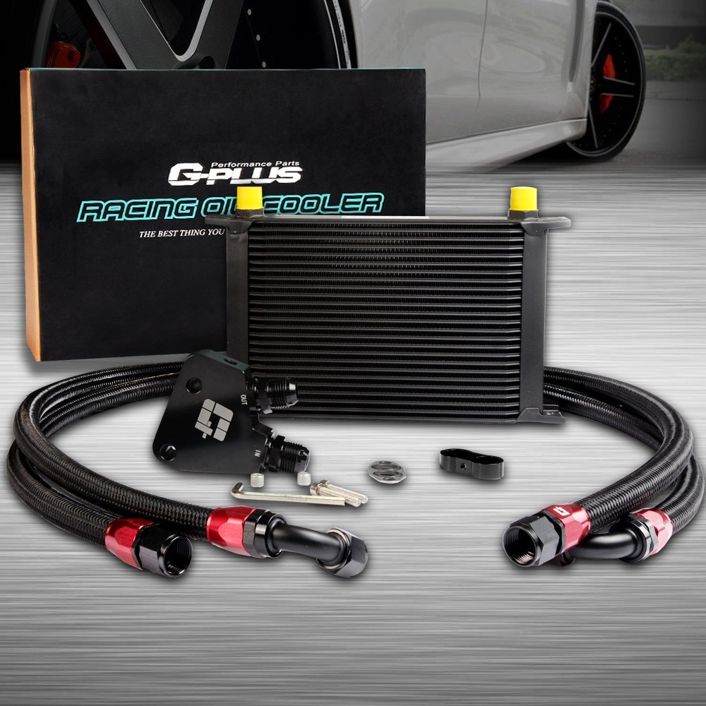 25 Row An10 Engine Transmission Oil Cooler Kit Sandwich Plate